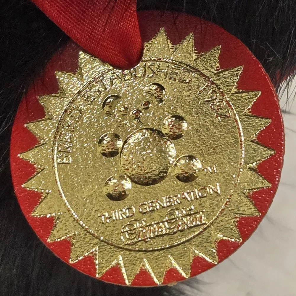 Vintage Colletible Rare Bear 1982 Third Generation Genuine Mink‎ Bear